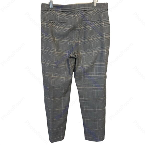 Emma & Olivia Trousers Womens 14 Plaid Pull On Stretch Pants Office Career Work - Picture 3 of 7